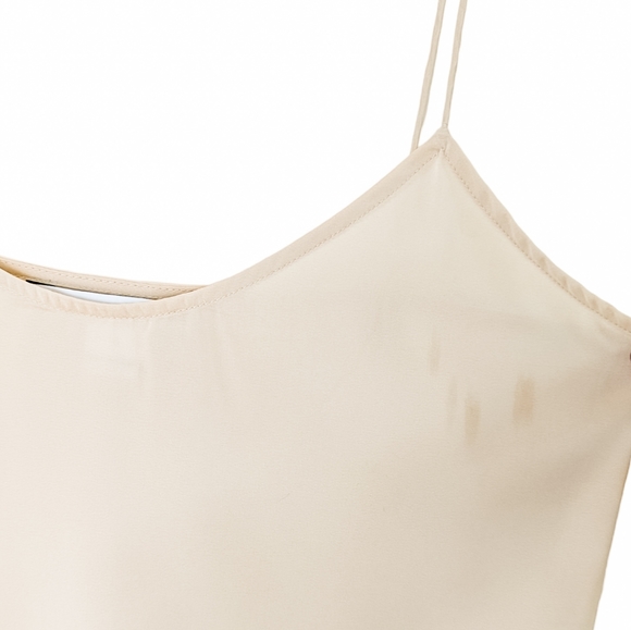 Diane Von furstenberg Cream Camisole Tank Top | Size 0 - Picture 4 of 5